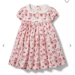 Janie and Jack BABY MINI FLORAL CORDUROY DRESS 18-24M